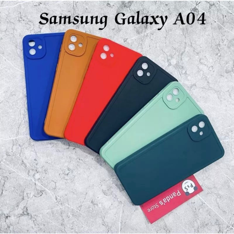 NUZ - Softcase Pro Camera Samsung A04 Candy Case Full Color 3D Silikon TPU