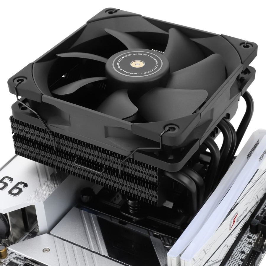 HSF THERMALRIGHT SI-100 BLACK | 120mm Low Profile Mini ITX CPU Cooler