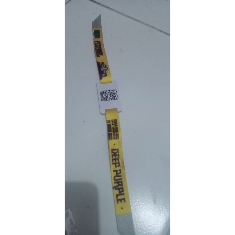 Gelang Konser Deep Purple World Tour 2023 Solo Indonesia