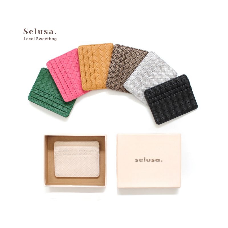 SELUSA Lula Cardholder (Free Hardbox Exclusive) | Dompet Kartu Terbaru Premium