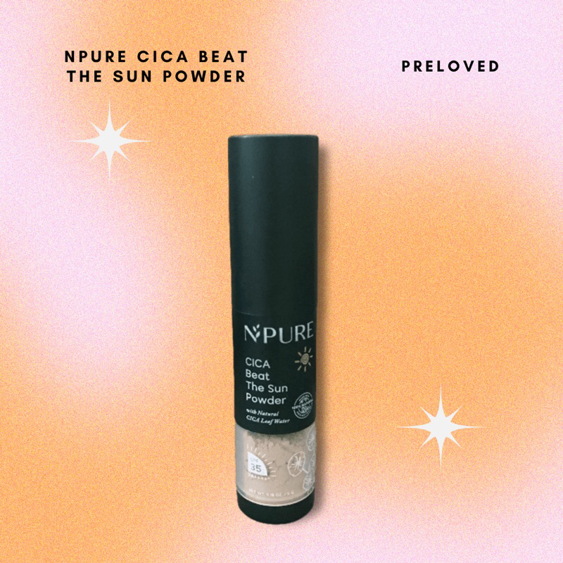Npure Cica Beat The Sun Powder (sunscreen powder)