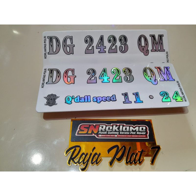 custom PLAT NOMOR TEBAL BAUT TANAM lapisan ACP bukan Plat seng || MEWAH, RAPIH, PROFESIONAL, SPESIALIST