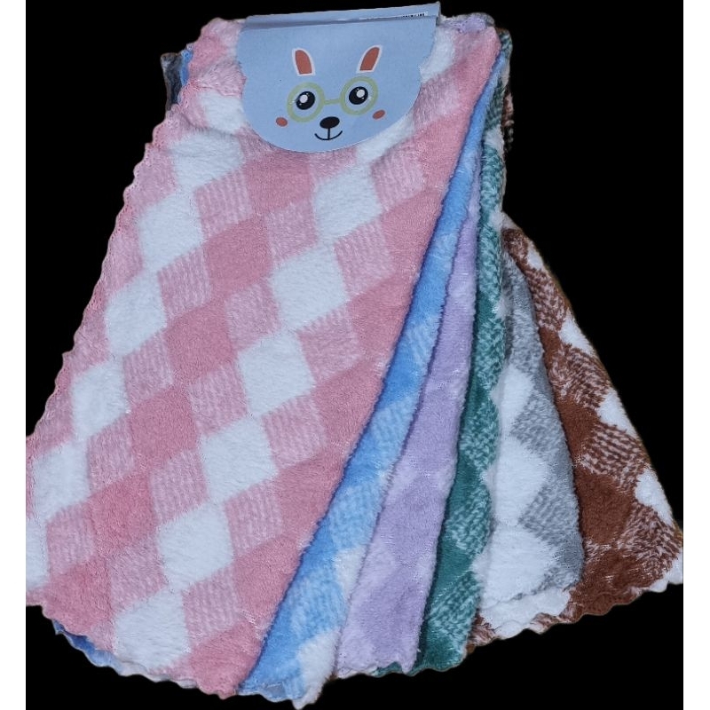 saputangan microfiber 30x30cm ( 6pcs )