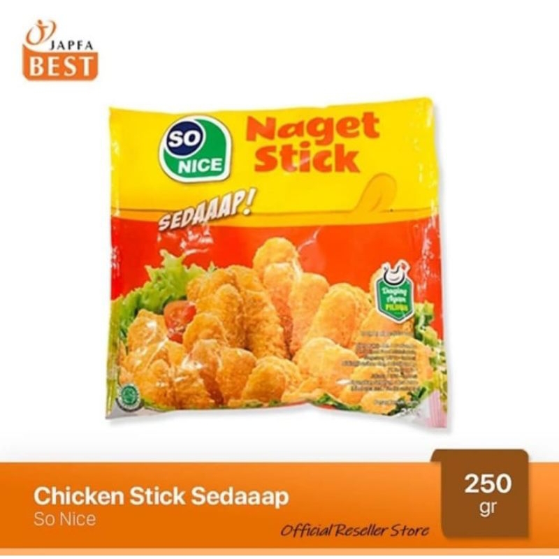 

So nice sedap nuget stik 250gr