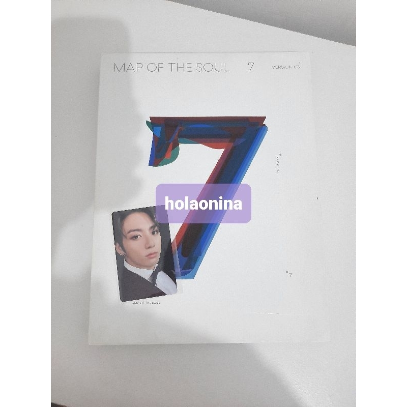 Album BTS Mots 7 Ver 3 Pc Jungkook Unsealed (Preloved)