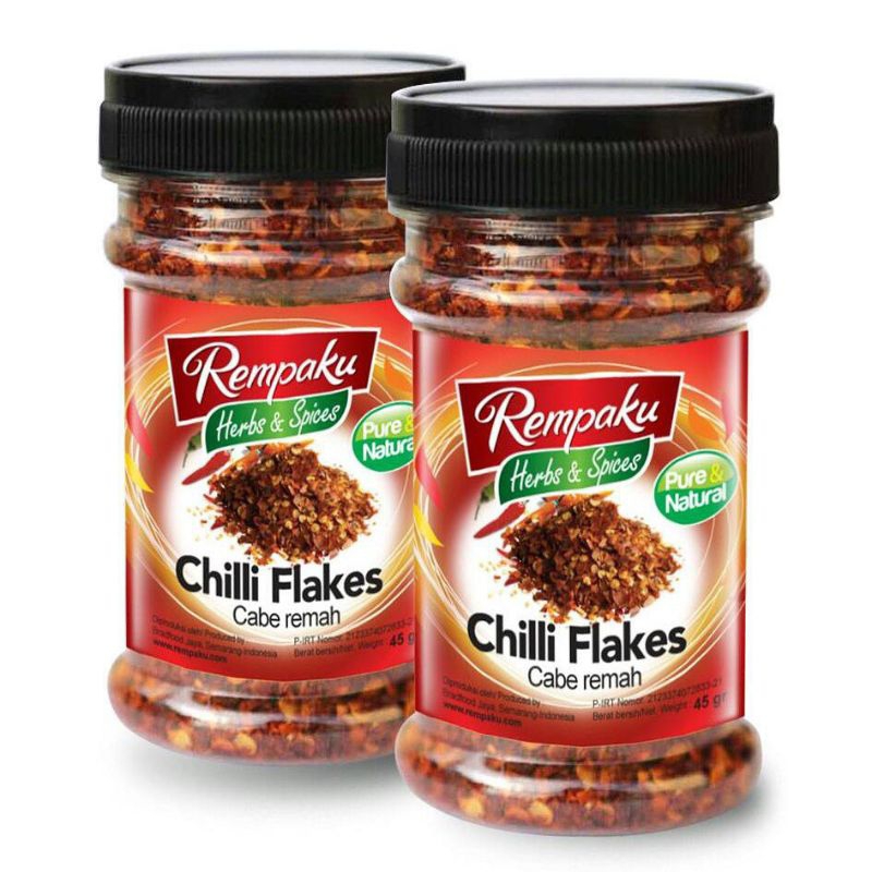 

Rempaku Chili Flakes 45 gr