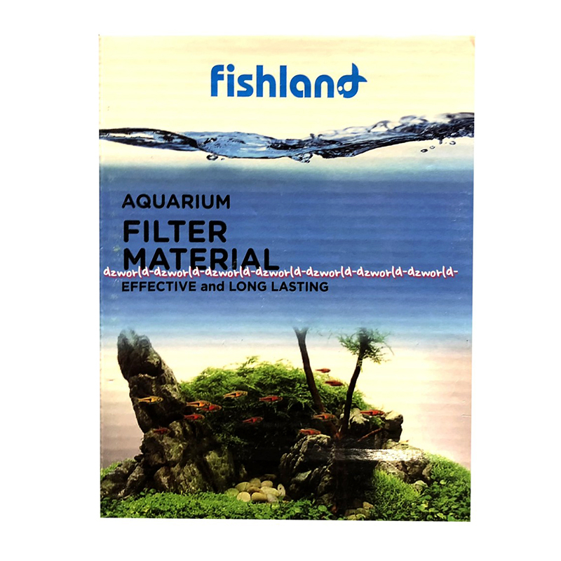 Fishland Aquarium Filter 500gr Material Filter Akuarium Fish Land Keramik Filter Akuarium