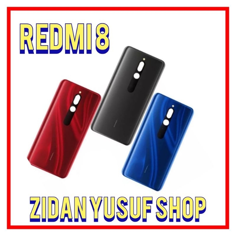 BACKDOOR BACK COVER CASING TUTUP BELAKANG XIAOMI REDMI 8 ORIGINAL