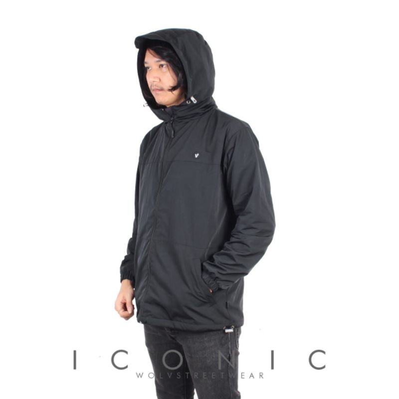 JACKET MAYER ICONIC BLACK &amp; GREY WOLVPACK