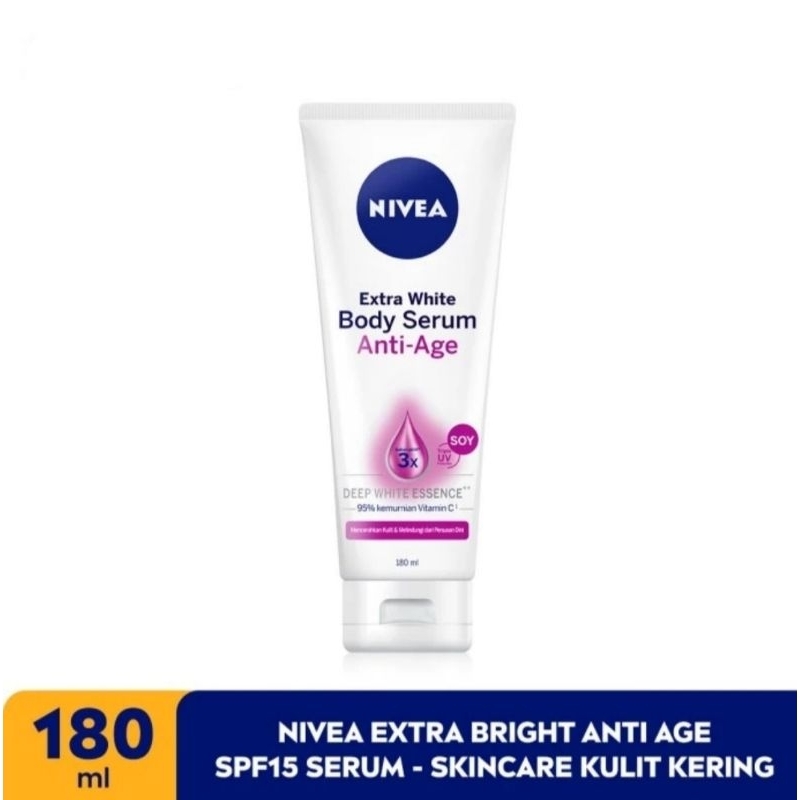 NIVEA Extra White Anti Age Body Serum 180 ml