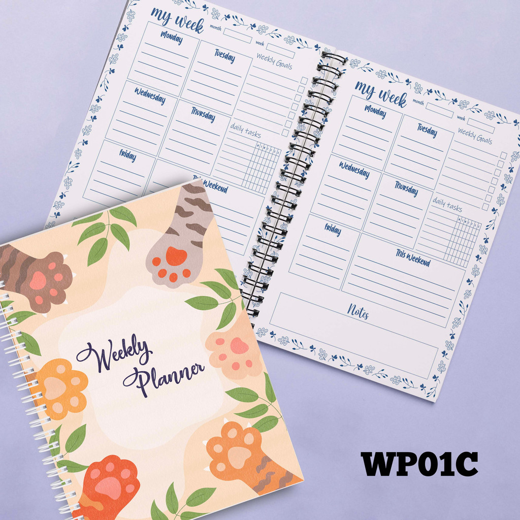 

Hanabi Buku Weekly Planner BELI 2 Buku GRATIS 1 PEN GEL WP01