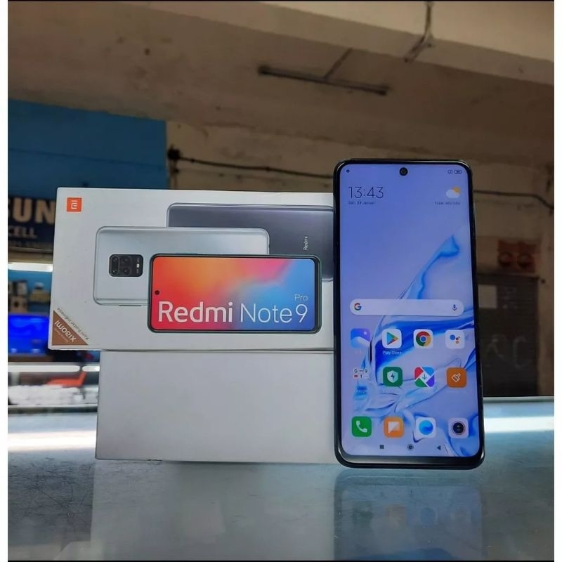 REDMI NOTE 9 PRO 6/64 SECOND TANGAN PERTAMA NOTA PEMBELIAN MASIH ADA