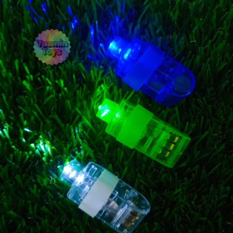 Mainan Lampu senter /lampu jari ecer