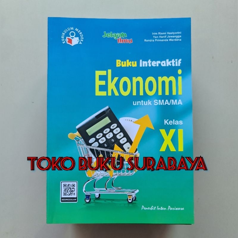 Buku Interaktif Ekonomi Kelas XI, 11 Kurikulum Merdeka Tahun 2023 Intan Pariwara
