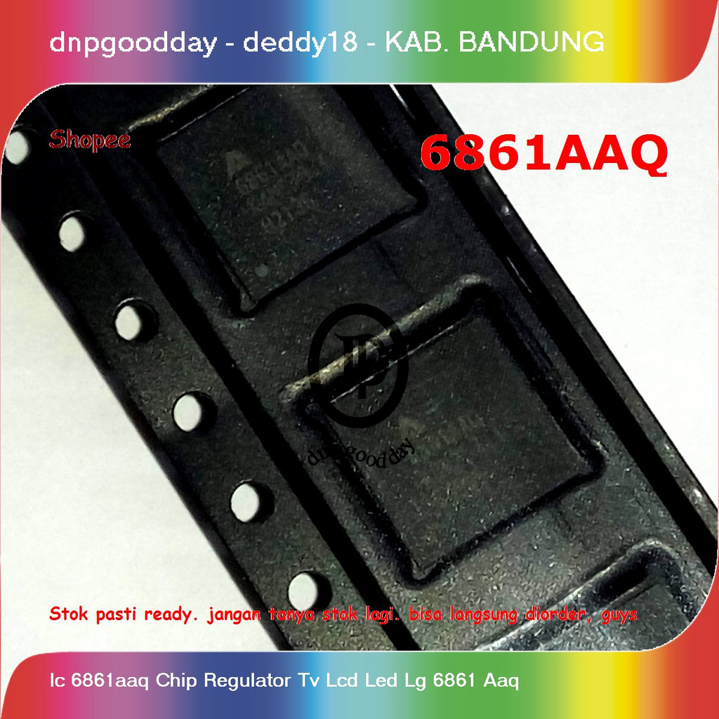 Ic 6861aaq Chip Regulator Tv Lcd Led Lg 6861 Aaq