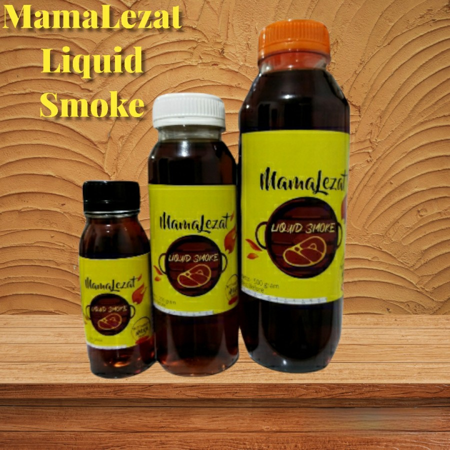 

MamaLezat Liquid Smoke / Asap Cair / Aroma Asap / Flavor Smoke NATURAL - 500 gram