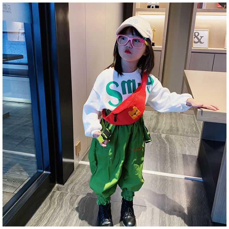 Waistbag Anak Perempuan Laki Laki Fashion Korean Style Lucu