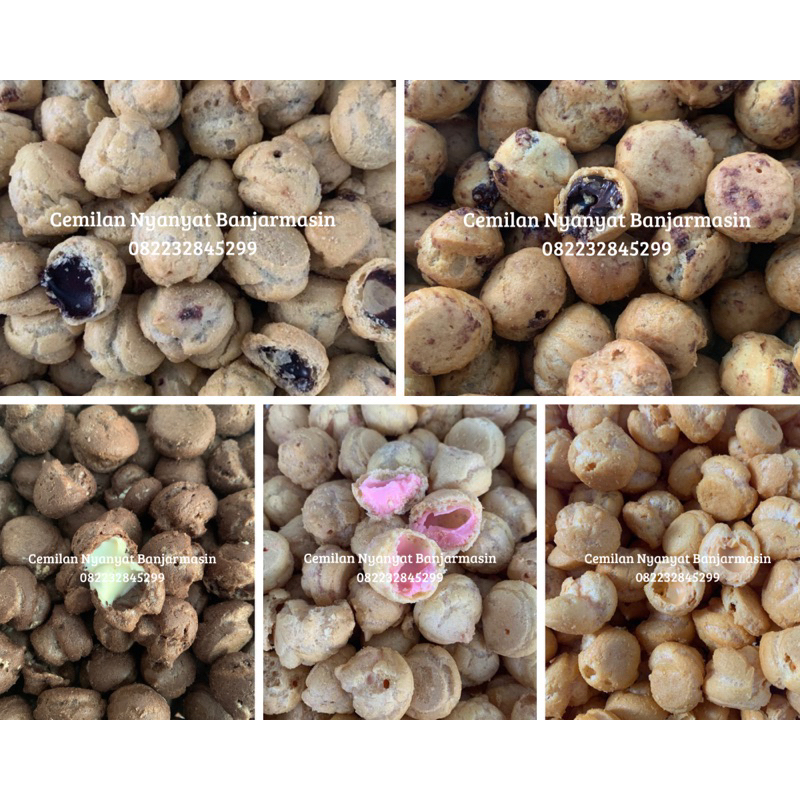 

Soes Kering Coklat Vanilla 50 Gram