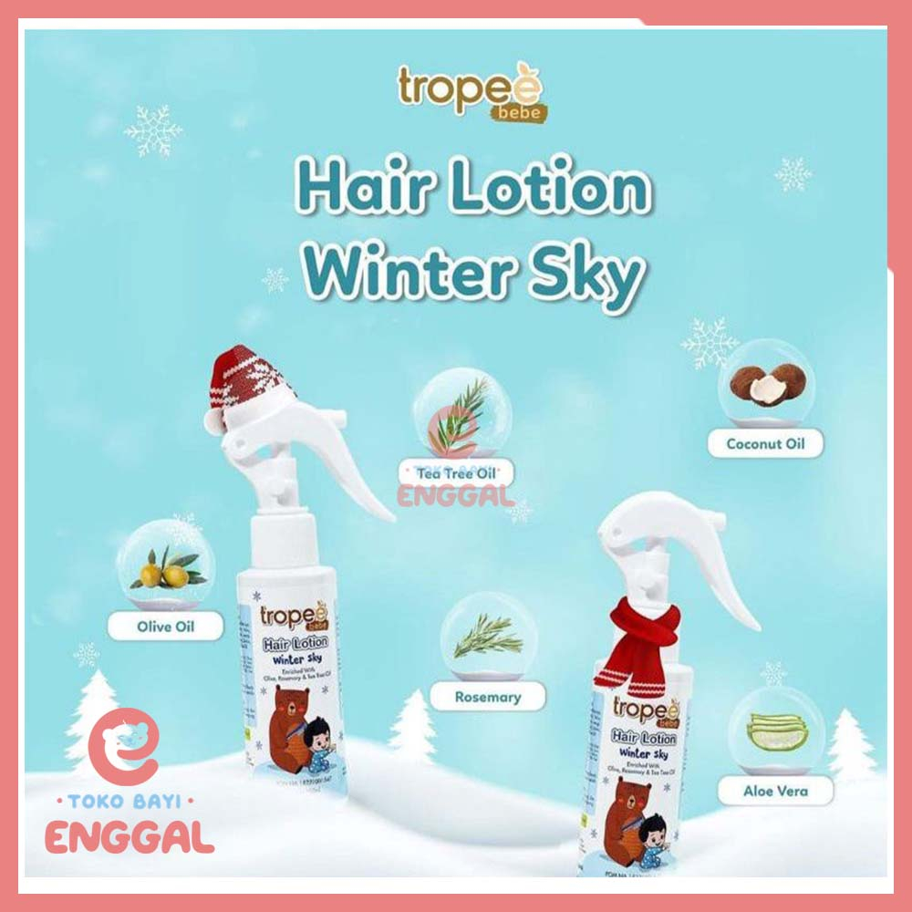 Tropee Bebe - Lotion Rambut (Hair Lotion) 100ml Winter Sky