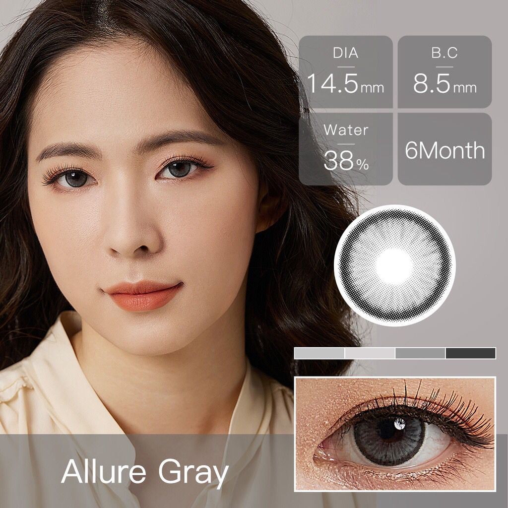 Magister Softlens mata normal diameter 14.5 mm gray black brown