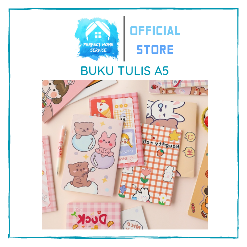 

BUKU TULIS NOTEBOOK A5 ISI 30 LEMBAR MOTIF LUCU [PERFECTHOME]