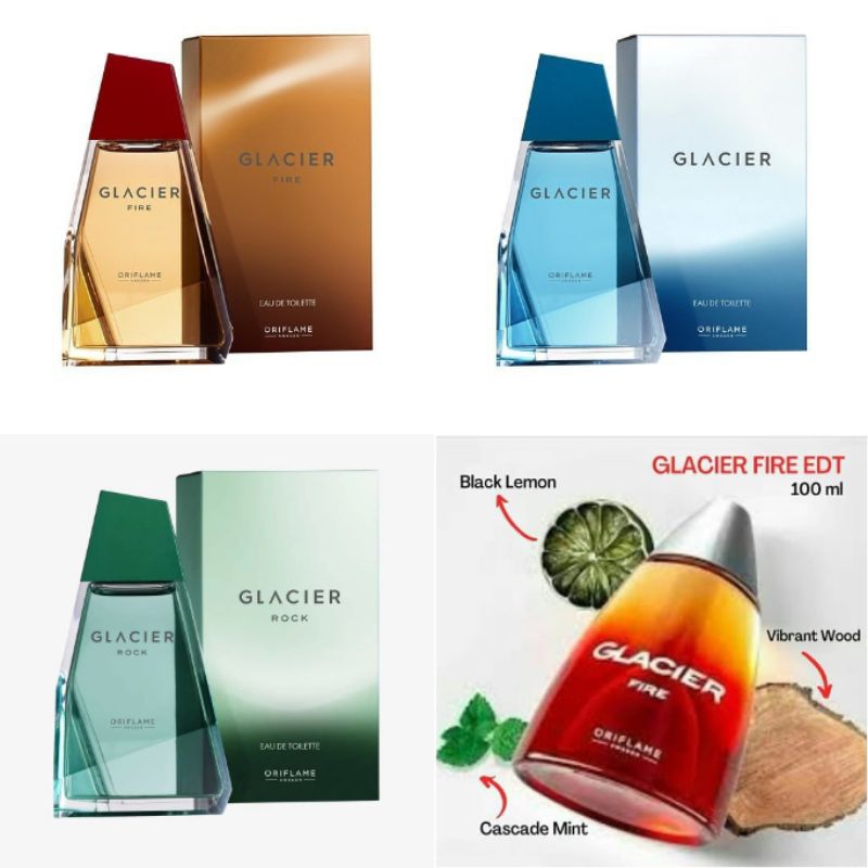 NEW Glacier Rock Edt/New Glacier Fire Edt / Glacier Edt/Glacier Rock Edt