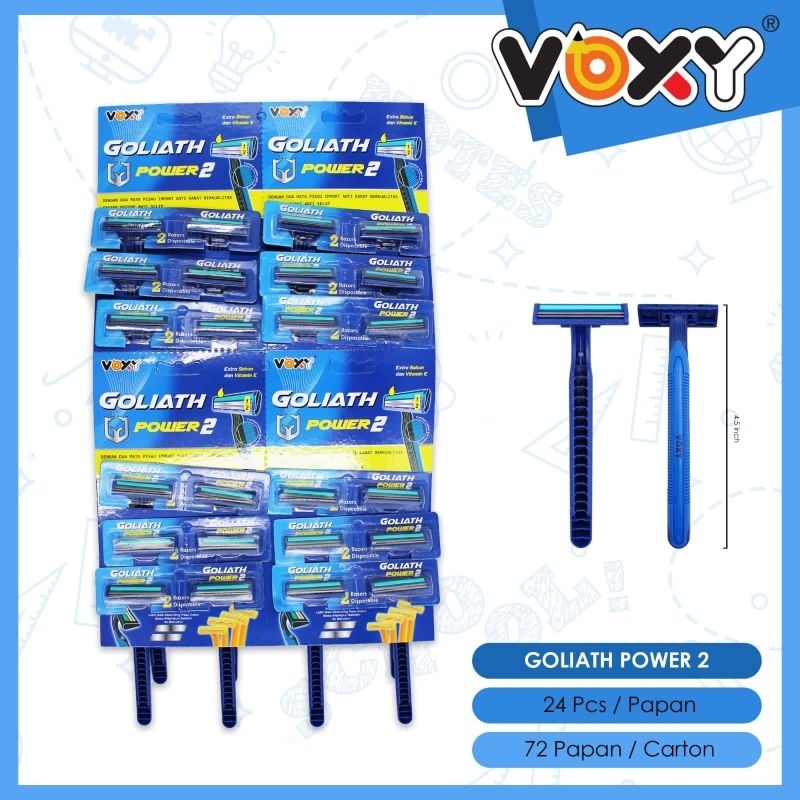 PISAU CUKUR GOLIATH 24 PCS