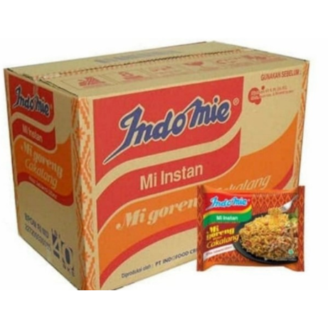 (1DUS) INDOMIE COTO MAKASSAR, INDOMIE CAKALANG GORENG, INDOMIE SOTO BANJAR & INDOMIE GORENG