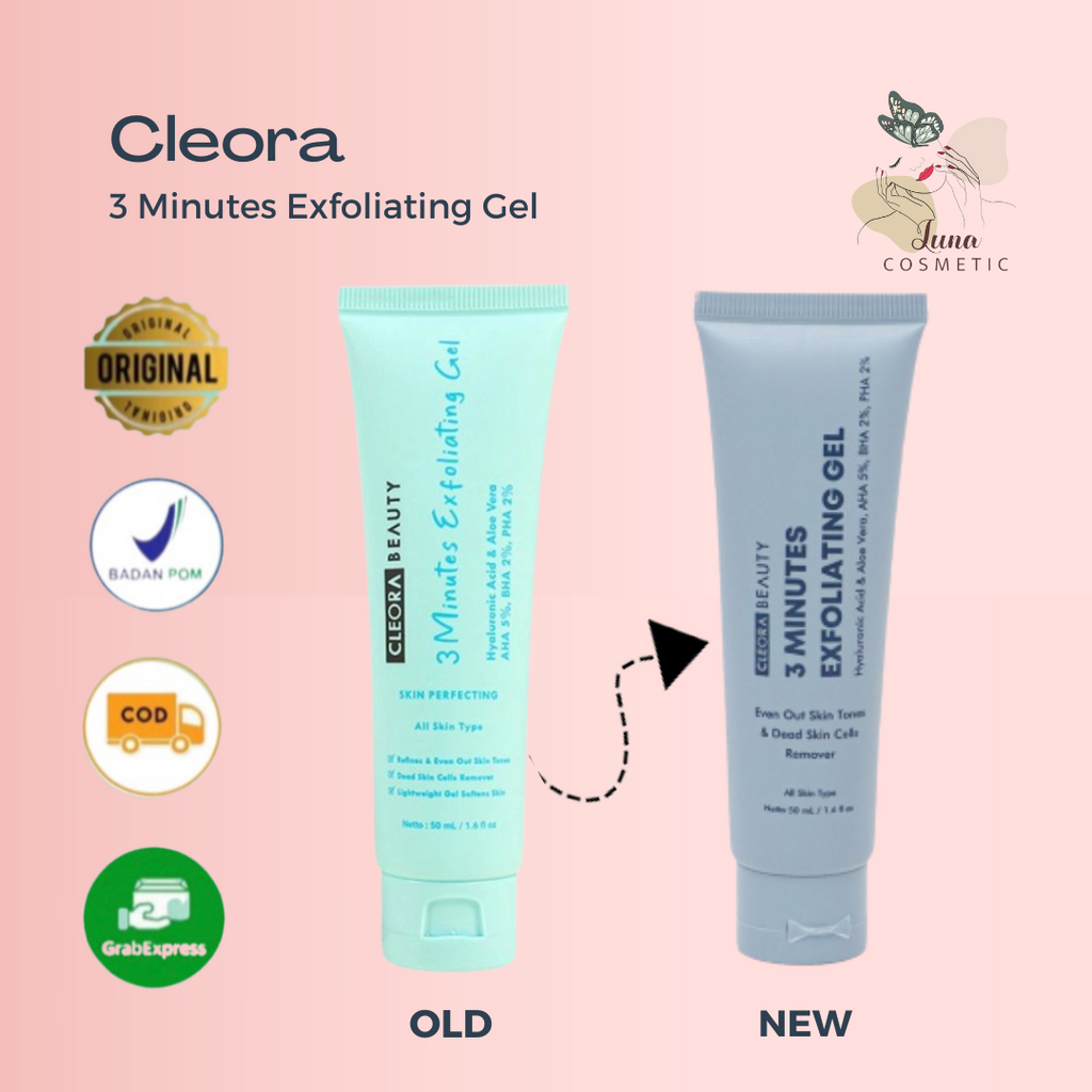 CLEORA 3 Minutes Exfoliating Gel BPOM