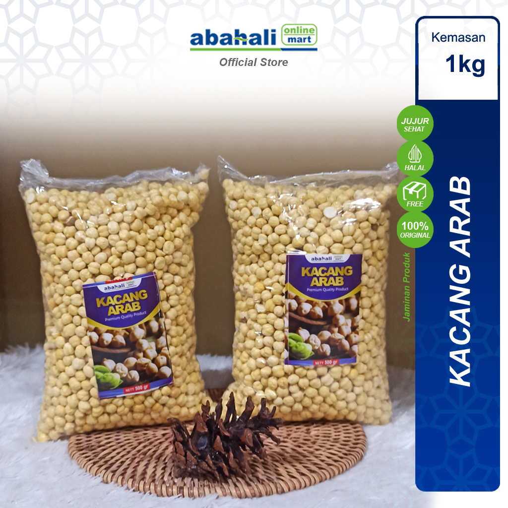 

Kacang Arab 1kg Kaya Nutrisi Cocok Untuk Puasa Oleh oleh Haji Umroh