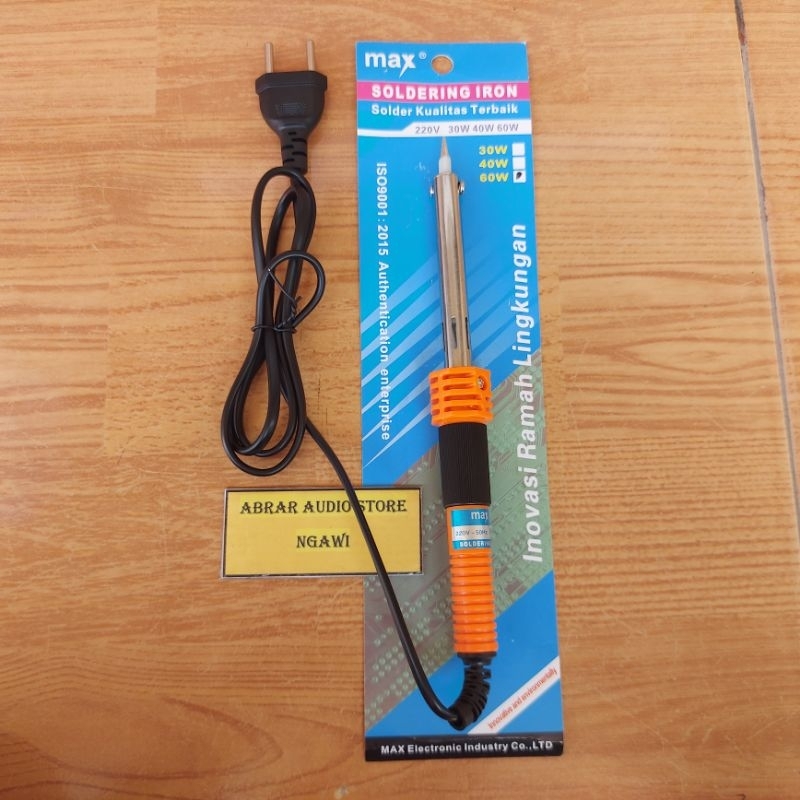 Solder Max Bagus 40 Watt / 60 Watt