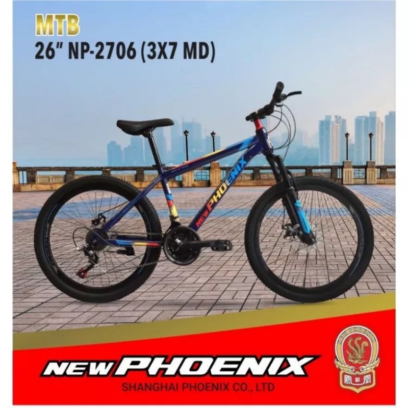 Sepeda MTB 26 new phoenix