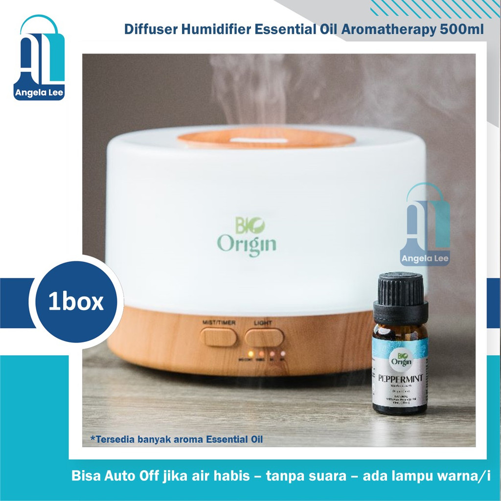 BIO ORIGIN Alat Diffuser Humidifier Essential Oil Aromatherapy 500ml