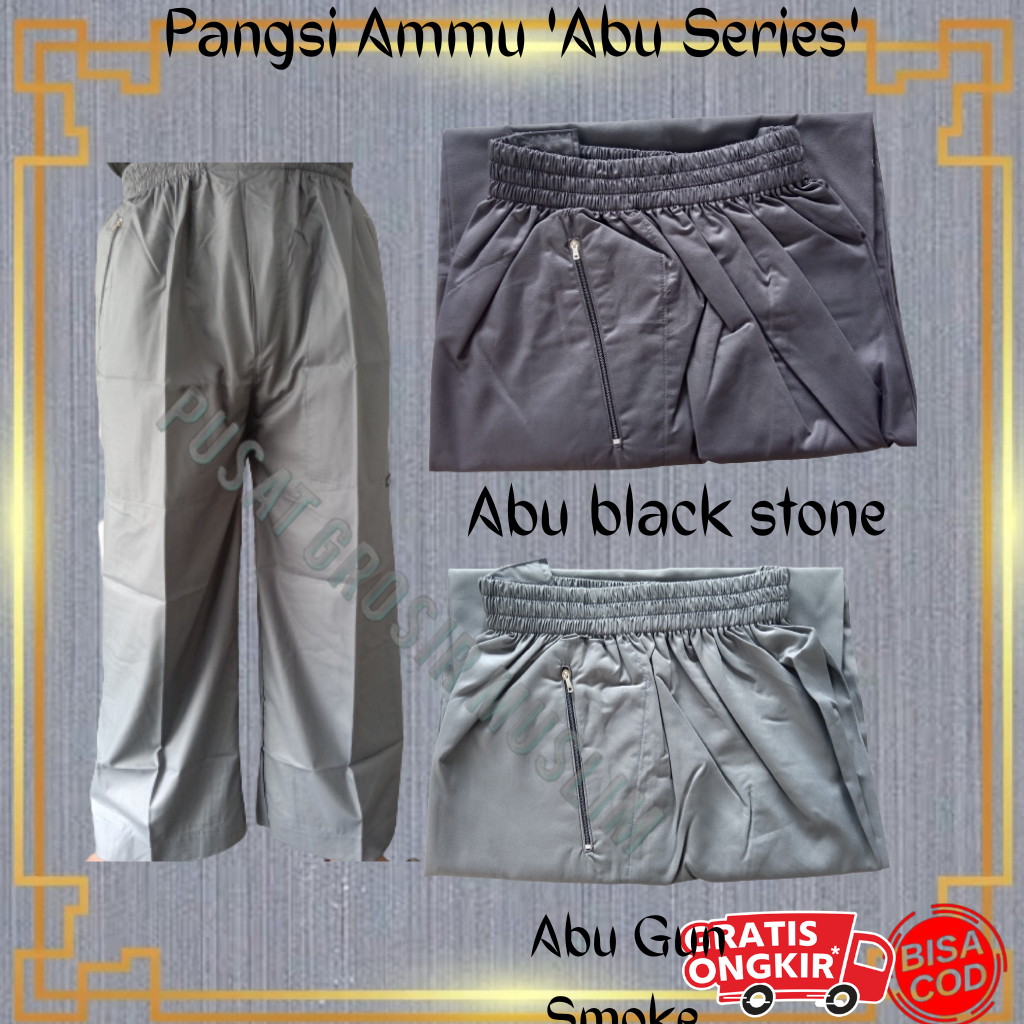 Promo Celana Pangsi By Ammu Dewasa Abu Abu Series Celana Pangsi Sirwal