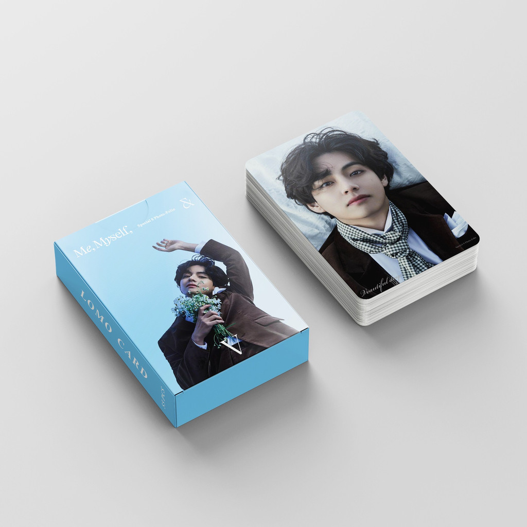 [kstuffind] BTS TAEHYUNG VEAUTIFUL DAY PHOTOCARD LOMO CARD PHOTO KARTU FOTO PC BTS ARMY BANGTAN MURAH 54PCS PCS 54