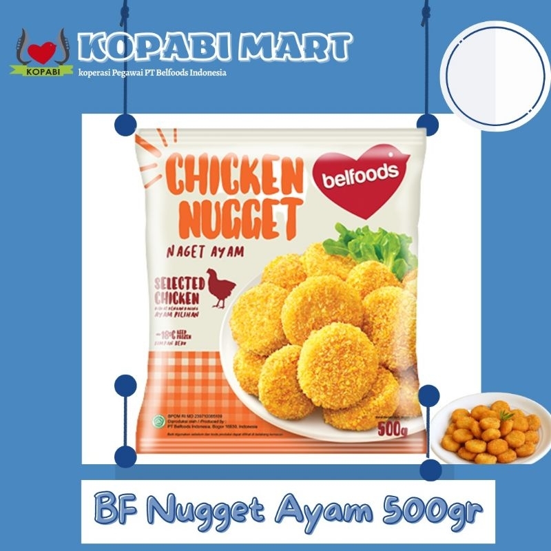 

Belfoods Chicken Nugget coin 500gr