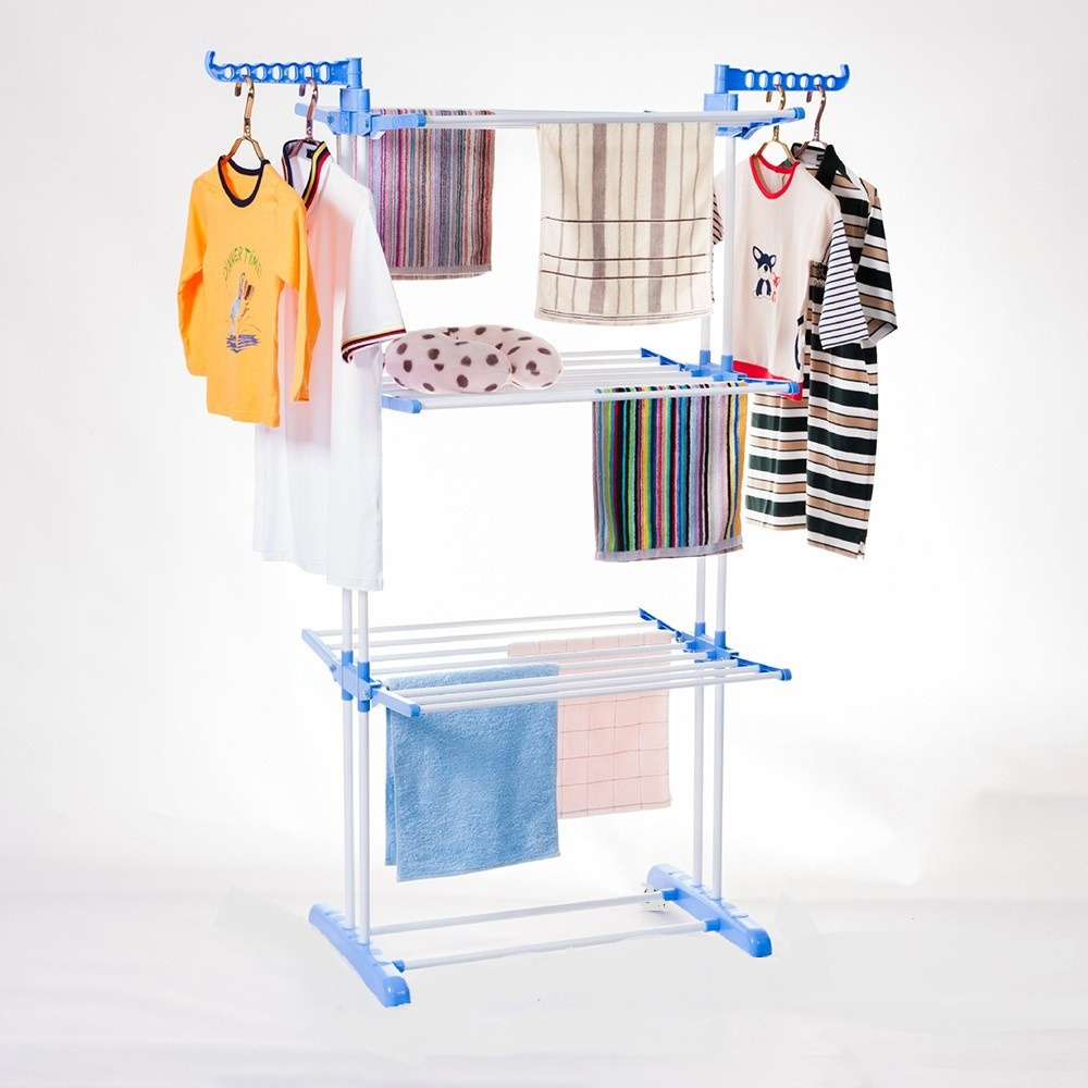 Jemuran Baju Bayi / Jemuran Lipat 3 Susun