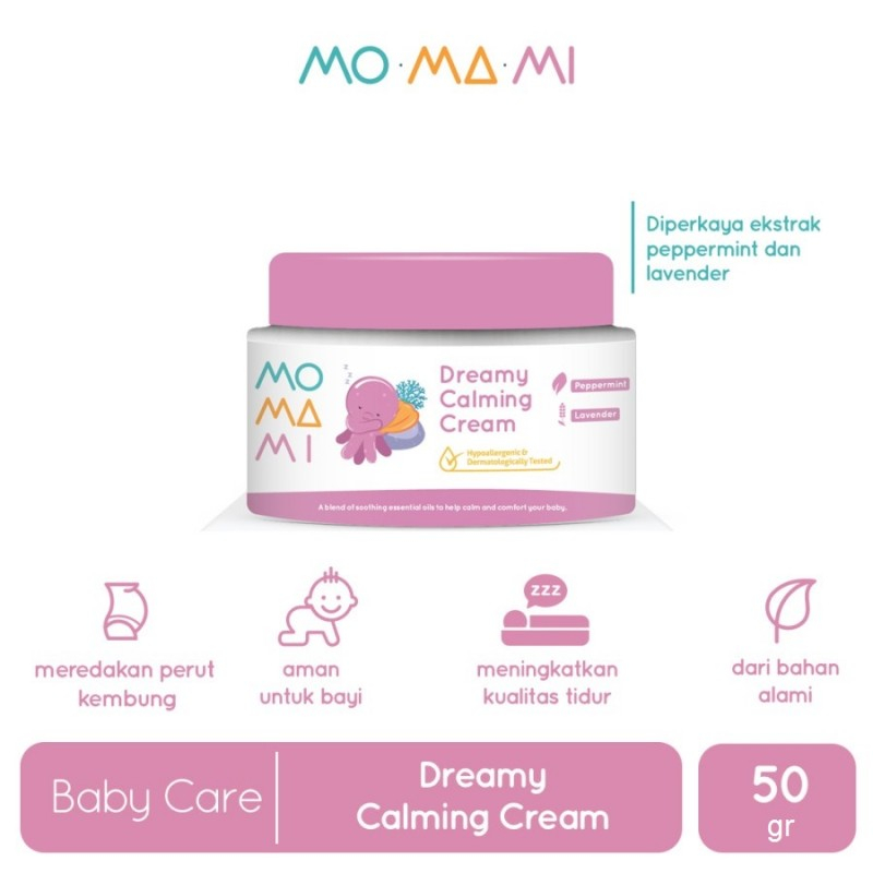 Momami Dreamy Calming Cream 50g / Cream Kulit Bayi