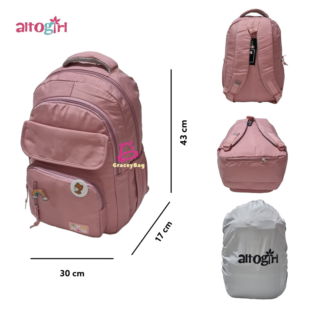 GB-76302 Tas Ransel Anak Perempuan / Altogirl Free Pin