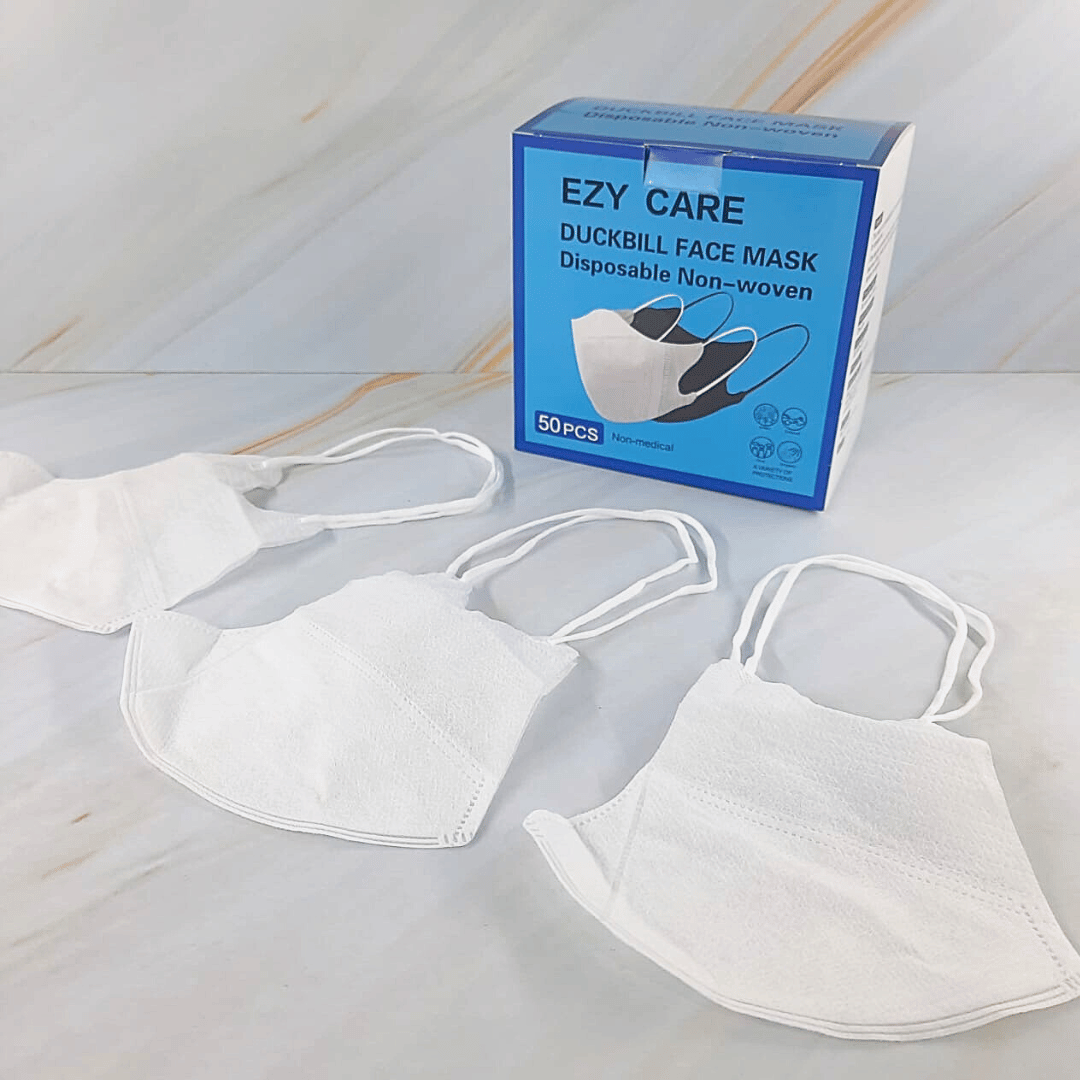 ENZ ® MASKER EARLOOP CAREION PREMIUM 3PLY 3 PLY HITAM PUTIH WARNA WARNI PASTEL ISI 50 PCS UKURAN DEWASA 1046