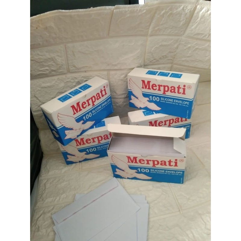 Amplop merpati 104 per pak isi 100pcs