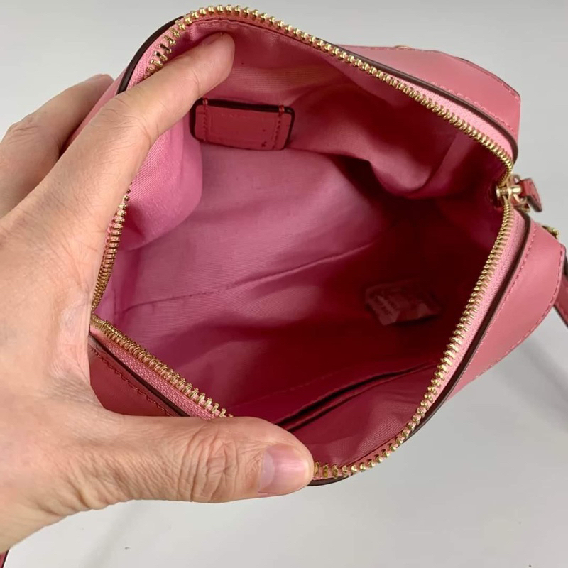 Coach Bennett Crossbody In Signature Canvas With Gingham Print (F76630)