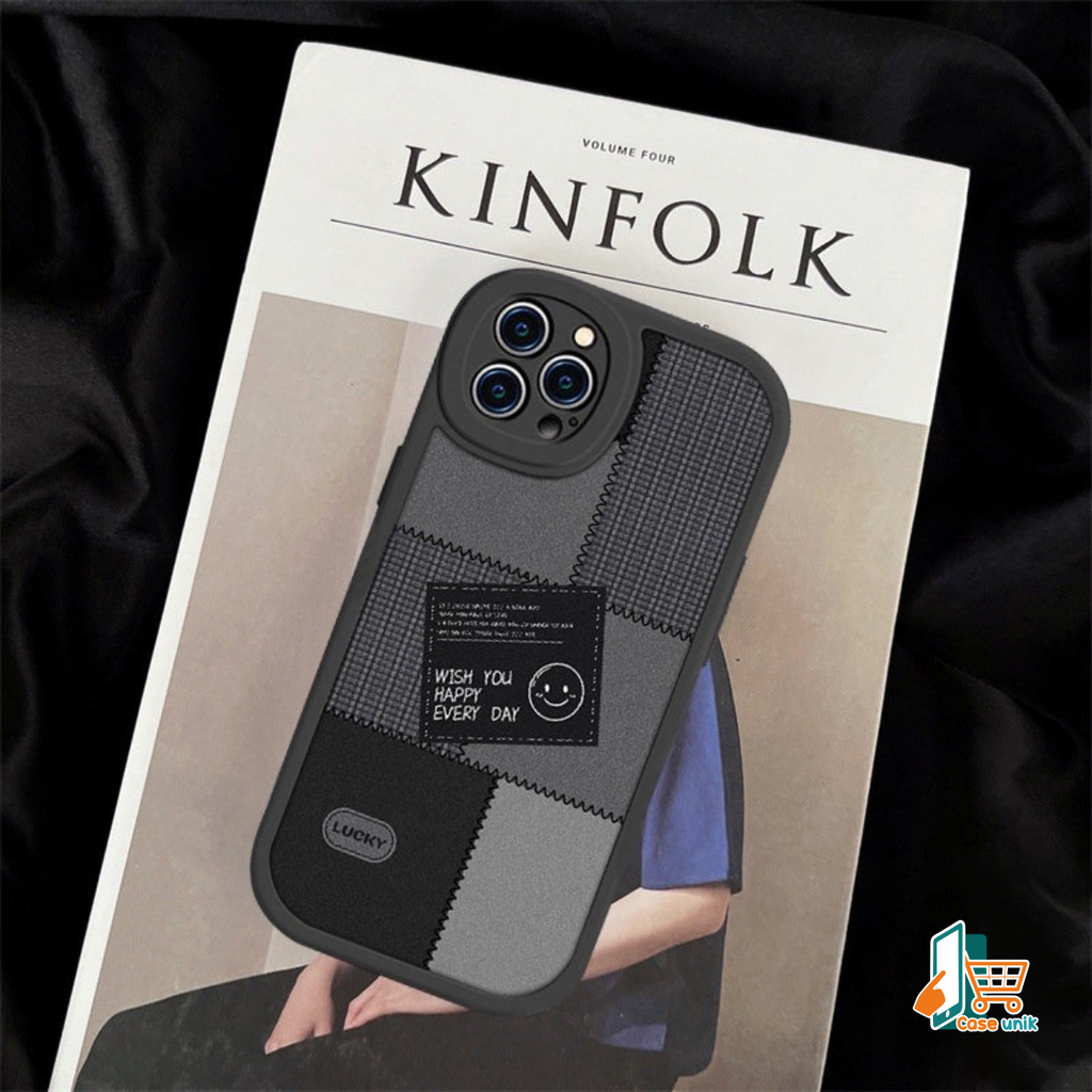 SS818 SOFTCASE SILIKON CASING CUTE SMILE FOR OPPO A18 A38 A58 A1K A3S C1 A5 A5S A7 A11K A15 A15S A16 A16S A16K A16E A17 A17K A8 A31 A37 NEO 9 A39 A57 A57 2022 A77S A58 A78 A5 A9 A52 A92 A54 A55 A71 A78 CS5767