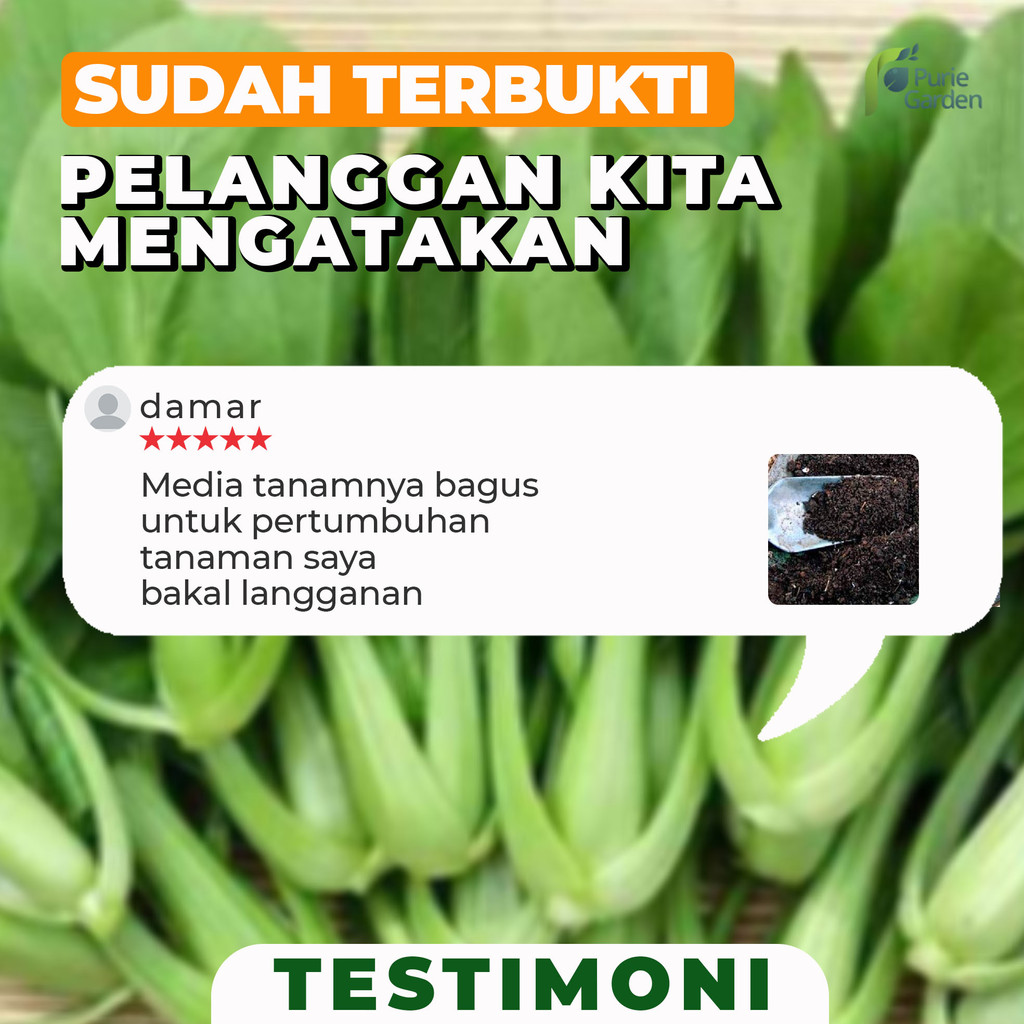 Media Tanam Organik Siap Pakai Per Sak 24liter Purie Garden PG KDR
