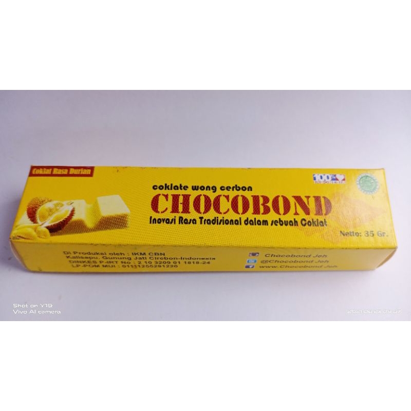 

coklat rasa durian