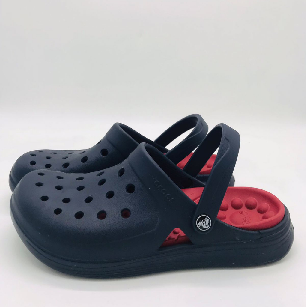 Crocs Reviva Clog Sendal Pantai Pria Cowok Karet Sandal Rumah Sakit