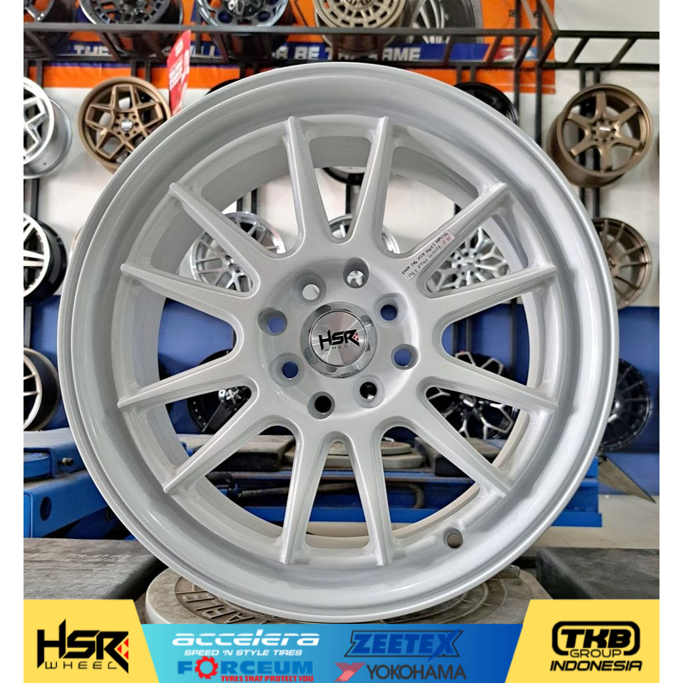velg warna putih r15 velg hsr ende ring 15 pnp yaris agya calya sigra mirage xenia avanza