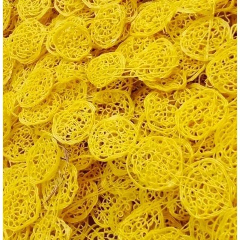 

kerupuk Mie Kuning Mentah kemasan plastik UK 250gr