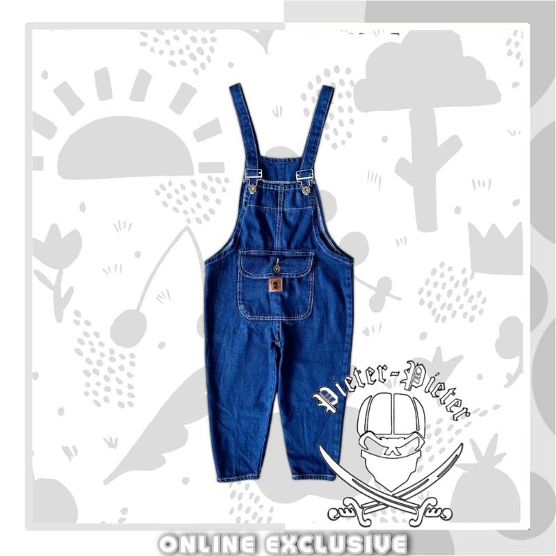 Overal Anak Cowok Jumsuit Anak Baju Kodok Anak Laki-Laki Usia 1-7 Tahun