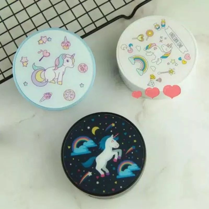 TRAVELKIT TEMPAT SOFTLENS BULAT DOFF KARAKTER UNICORN